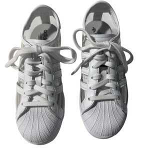 Adidas Superstar Sneakers white and clear Size 5 (230 mm)